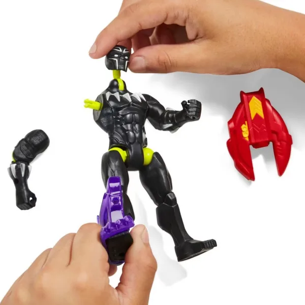 Marvel Mix Mashers: Maščevalci figura Črni Panter z dodatki - Hasbro slika 3