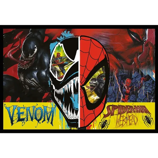 Marvel: Spider-Man proti Venomu 2x200 kosovska sestavljanka - Trefl slika 3