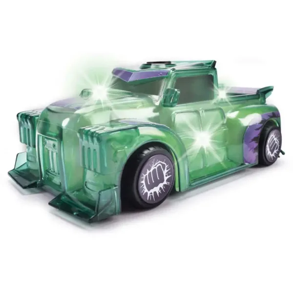 Marvel: Svetlobni junak Hulk vozilo z svetlobnimi in zvočnimi učinki - Jada Toys slika 3