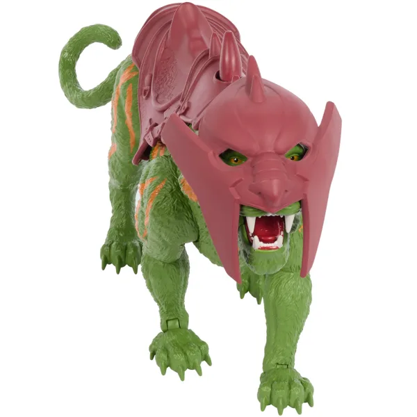 Masters of the Universe: Varuhi vesolja Battle Cat figura s zvokom in bojno funkcijo - Mattel slika 2
