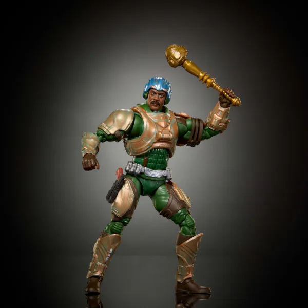 Masters of the Universe: Varuhi vesolja Men-At-Arms oklepna akcijska figura z dodatki, 16,5 cm - Mattel slika 3