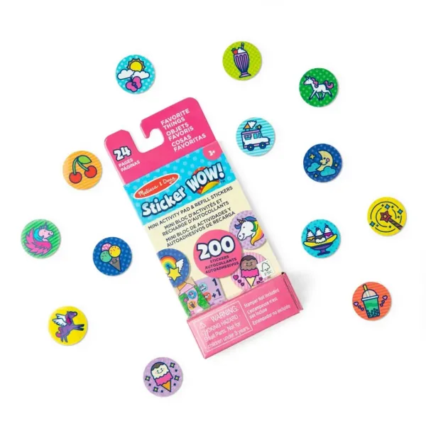 Melissa & Doug: Mini Sticker Wow! - Najljubši predmeti - Spin Master slika 2