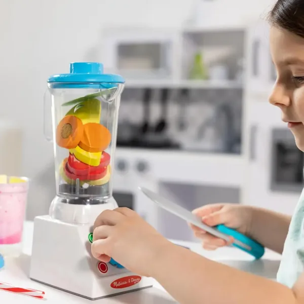 Mešalnik za smoothie s lesenimi dodatki - Melissa & Doug slika 4