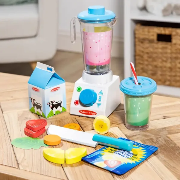 Mešalnik za smoothie s lesenimi dodatki - Melissa & Doug slika 6
