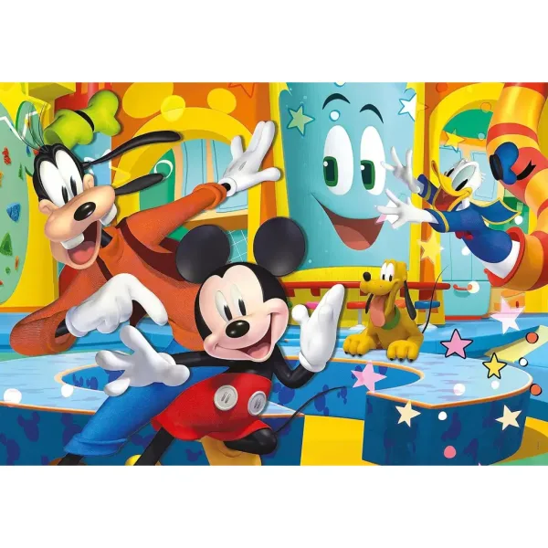Mickey Miška in prijatelji 60-delna maxi supercolor sestavljanka - Clementoni slika 2