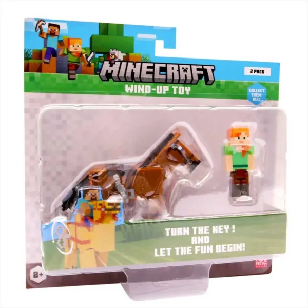 Minecraft 3D figura z navijalno živaljo, 2. serija, v več različicah, 1 kos slika 4