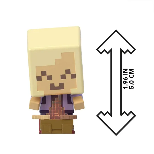 Minecraft: Razkritje minifigure Aranyszoke Hajós z rumenim mečem v obliki škatle - Mattel slika 5