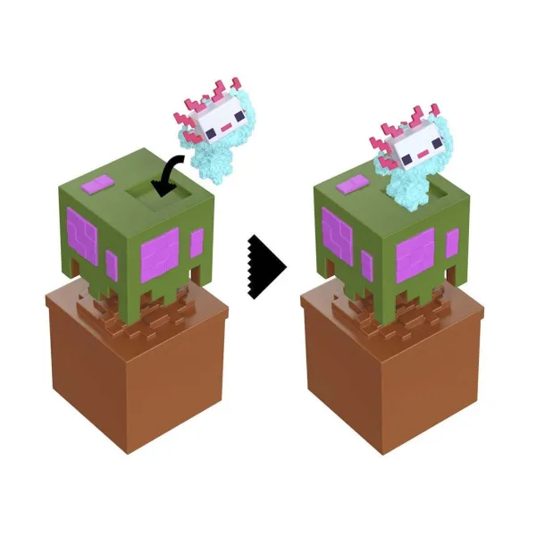 Minecraft Reveal minifigura v shrambi - Hrast - Mattel slika 4