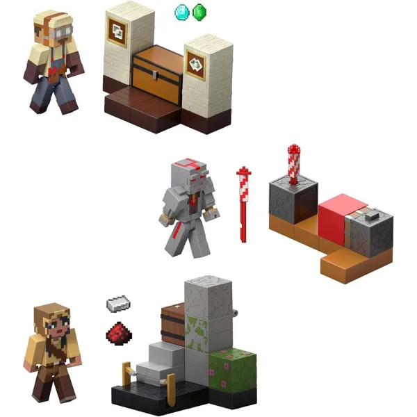 Minecraft ognjemetni komplet za igro - Mattel slika 3