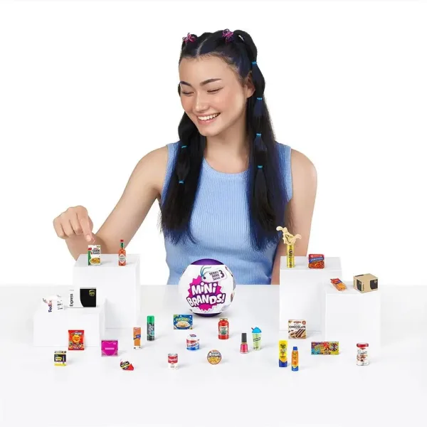 Mini Brands: Mini svetovne znamke 5 kosov presenečenje paket 3. serija slika 4
