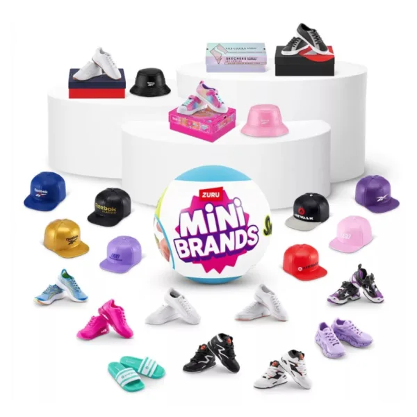 Mini Brands Sneakers presenečenje komplet mini čevljev v več različicah slika 3