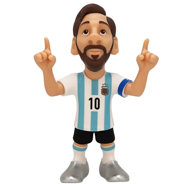 Minix: Argentina – Lionel Messi nogometna figura v akciji, 12 cm slika 2