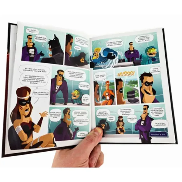 Misterij: Skrivnost superjunaka, interaktivni strip slika 3