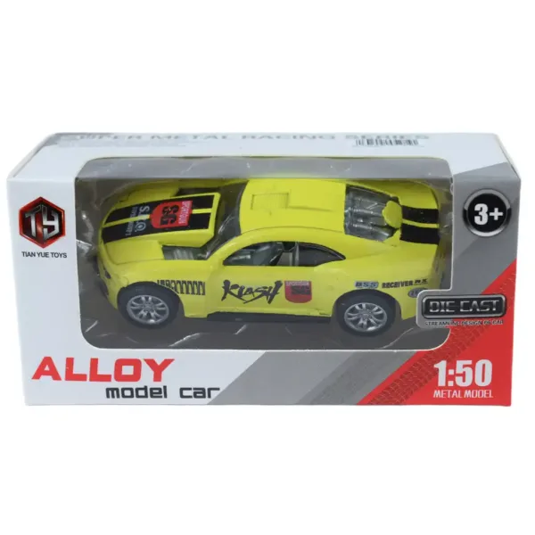 Model avtomobila: Kovinski dirkalni avto v različnih različicah 7cm 1/50 1db slika 10