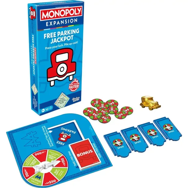 Monopoly: Free Parking Jackpot razširitveni paket - Hasbro slika 2