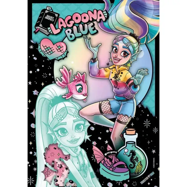 Monster High Lagoona Blue 150-delni puzzle - Clementoni slika 3