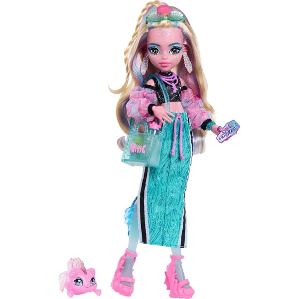 Monster High Lutka Lagoona Blue z dodatki - Mattel slika 3