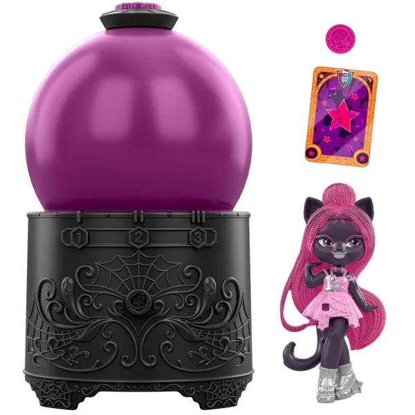 Monster High: Presenečenje lutka z razkritjem pošasti v kristalni krogli 1 kos – Mattel slika 4