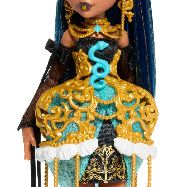 Monster High: Strašno Slasten Rojstni Dan – Cleo De Nile lutka z balonom in darilom – Mattel slika 3