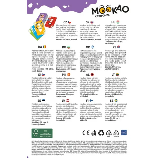 Mookao kravja kartična igra - Trefl slika 3