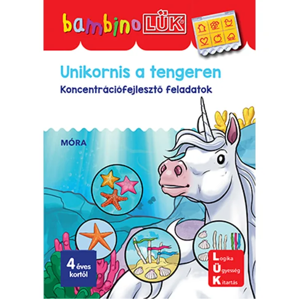 Móra: Samorog na morju – BambinoLÜK naloge za izboljšanje koncentracije slika 1