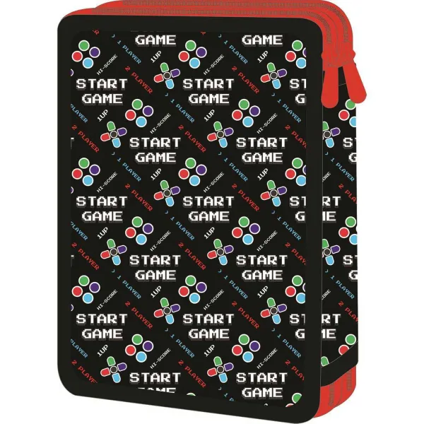 Must: Disney Gamer dvoetažna napolnjena peresnica 15x5x21 cm slika 2