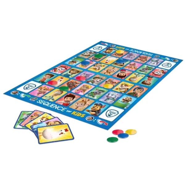 Namizna igra Sequence Junior – izdaja Tačke na patrulji slika 2