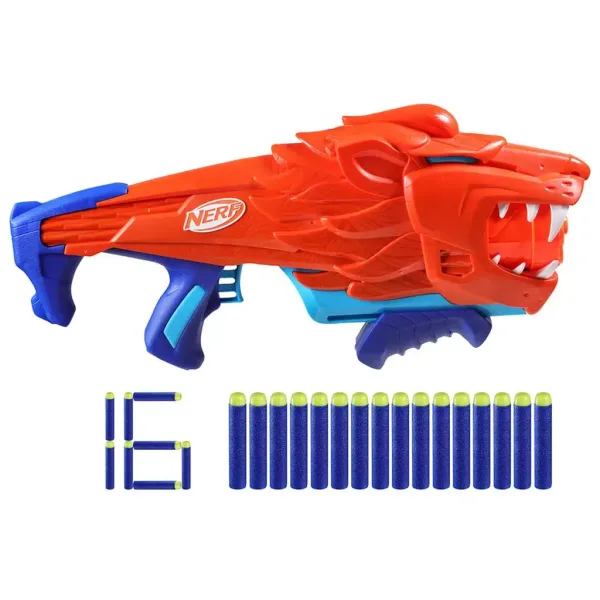 Nerf: Lionfury penasti izstreljevalec s 16 naboji - Hasbro slika 2