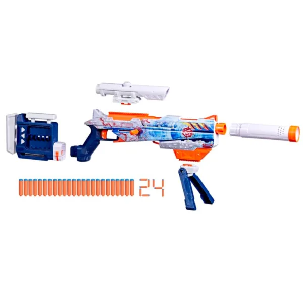 Nerf: Loadout Arctic Zerostriker puškica za penaste izstrelke – Hasbro slika 2