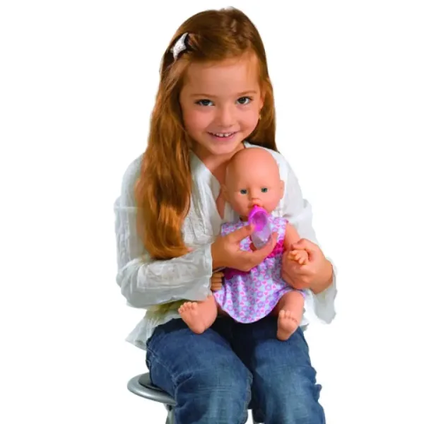 New Born Baby lutka, ki piški, s dodatki, 38 cm - Simba Toys slika 3