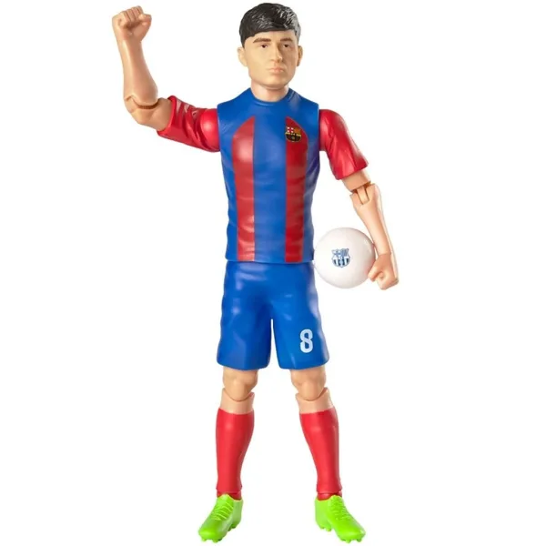 Nogometna akcijska figura, 20 cm – FC Barcelona, Pedri v dresu s številko 8 slika 3