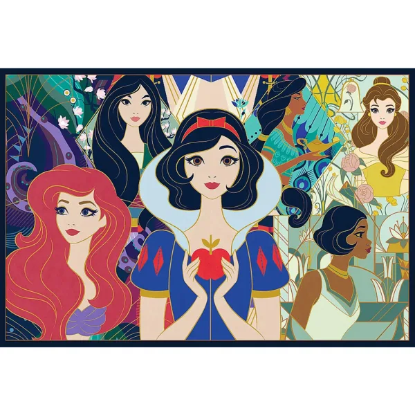 Očarljive Disneyjeve princese 2x200-delna sestavljanka - Trefl slika 3