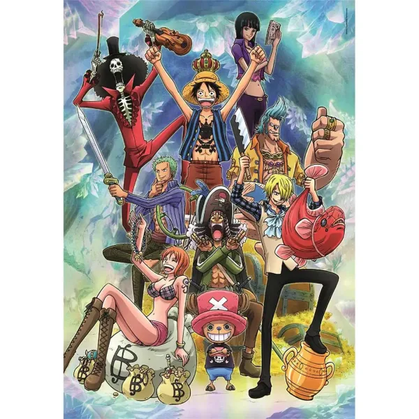 One Piece 1000-delni kompaktni sestavljanka 50x70cm - Clementoni slika 2