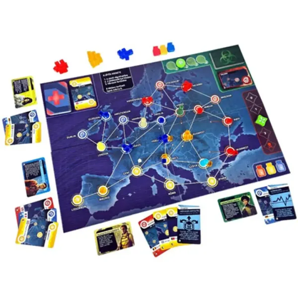 Pandemic: Conicna nevarnosti - Evropa družabna igra slika 3