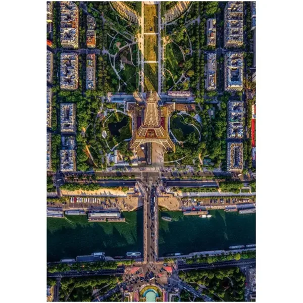 Pariz nad HQC 1500-delna kompaktna sestavljanka - Clementoni slika 2