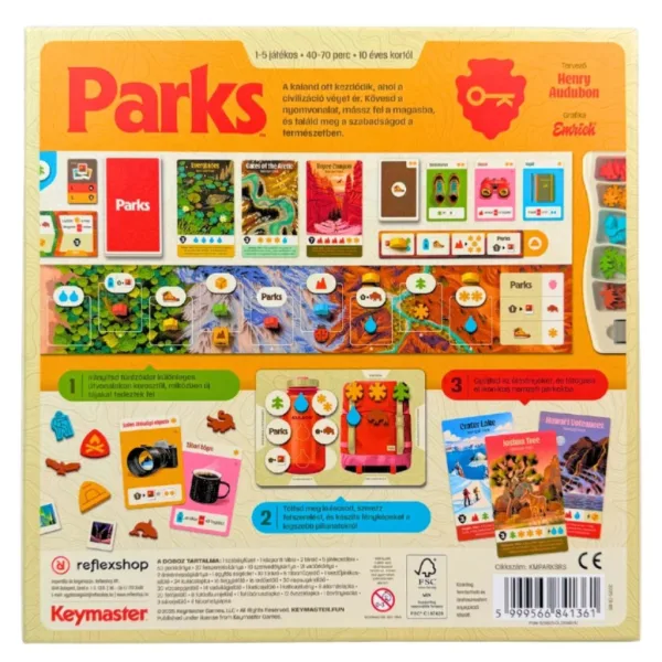 Parks: 2. izdaja družabne igre slika 2