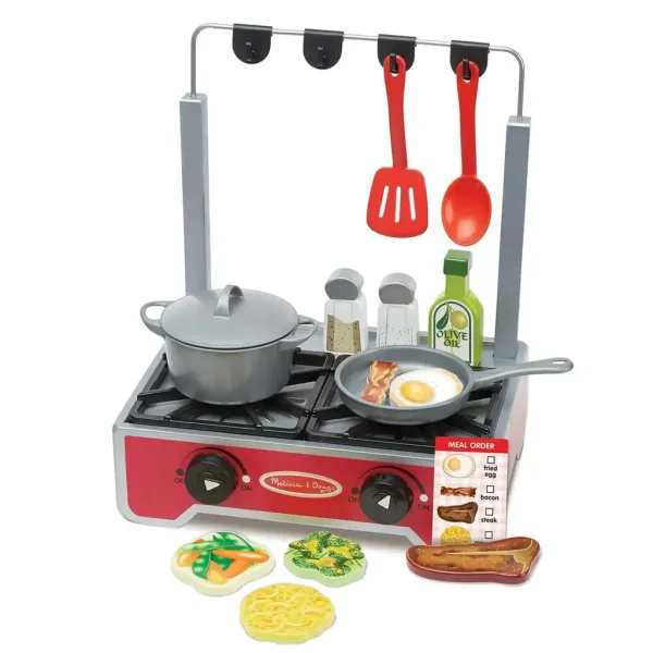 Peka in kuhanje: Delux leseni komplet za peko - Melissa & Doug slika 2