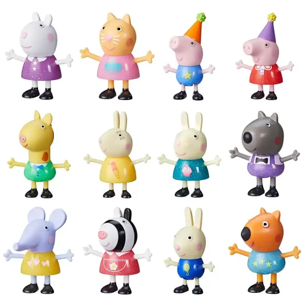 Peppa Pujsa: Zbirateljske rojstnodnevne minifigure v različnih različicah 1 kos slika 2