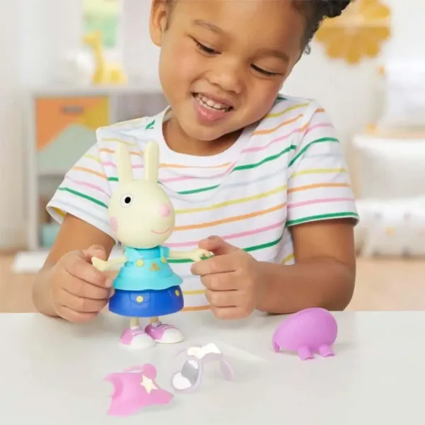 Peppa Pujsek: Oblečena Rebecca s figuricami in dodatki - Hasbro slika 3