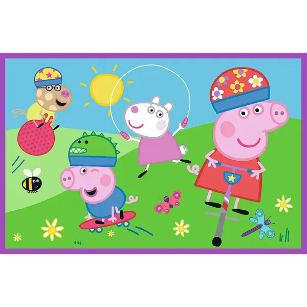 Peppa na igrišču 2x24-delna sestavljanka - Trefl slika 2