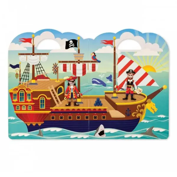 Piratski napihnjeni nalepke set - Melissa & Doug slika 3