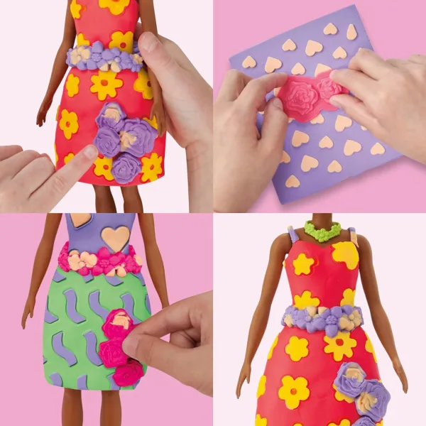 Play-Doh: Barbie cvetlični set plastelina - Hasbro slika 2