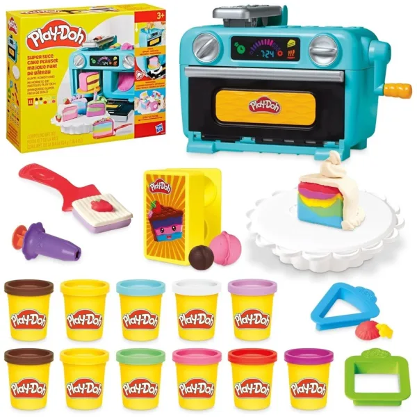 Play-Doh: Čudovit komplet za izdelavo tortnih rezin iz plastelina 624g - Hasbro slika 2