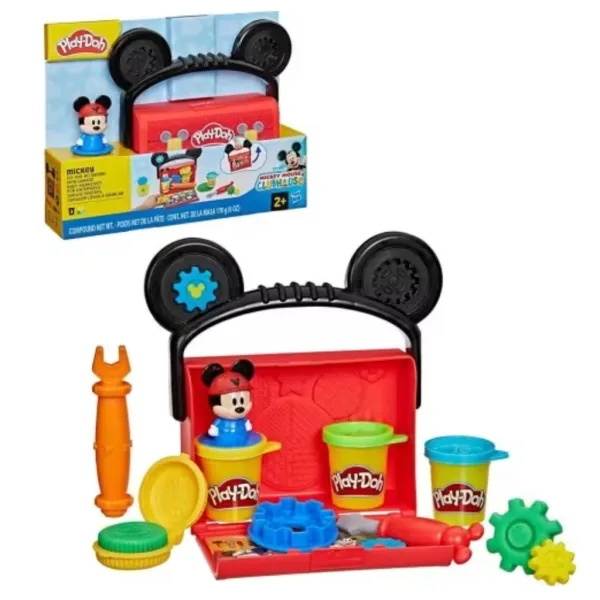Play-Doh: Disney Jr. On-The-Go Mickey prenosni komplet plastelina - Hasbro slika 2