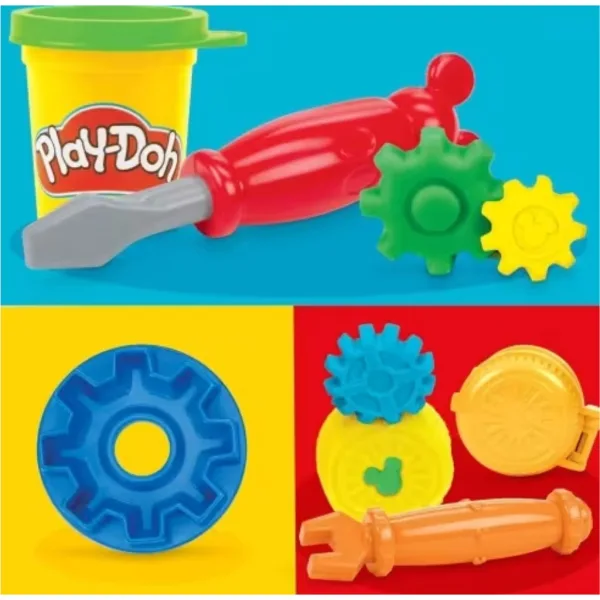 Play-Doh: Disney Jr. On-The-Go Mickey prenosni komplet plastelina - Hasbro slika 4