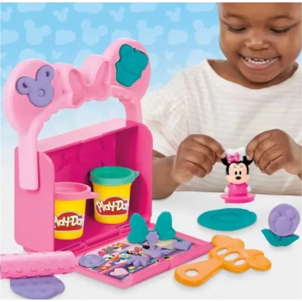 Play-Doh: Disney Jr. On-The-Go Minnie prenosni komplet plastelina - Hasbro slika 4