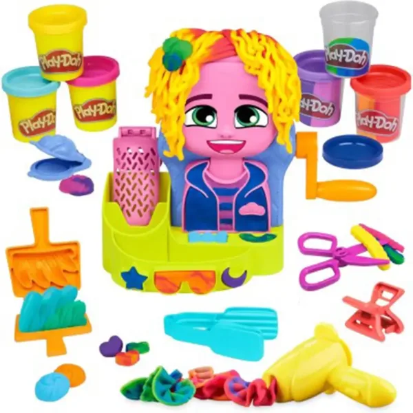 Play-Doh: Frizerski salon s 6 lončki plastelina - Hasbro slika 2