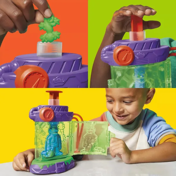 Play-Doh: Igralni komplet Mutacijska postaja Ninja želve - Hasbro slika 4