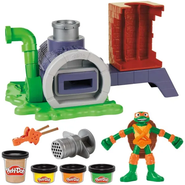 Play-Doh: Igralni set Najstniške mutantne ninja želve Slice and Blast pica - Hasbro slika 2