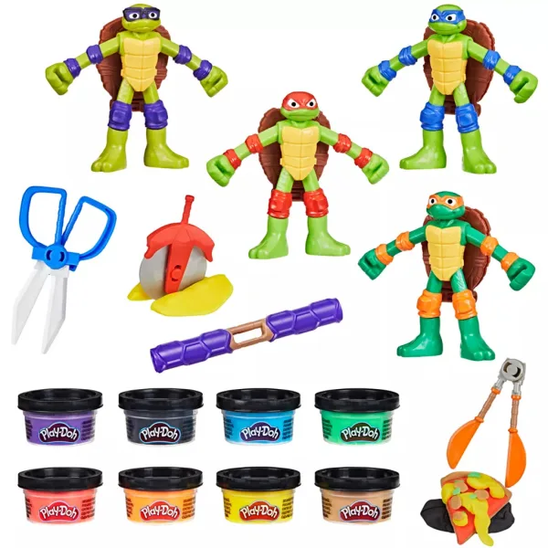 Play-Doh: Igralni set Teenager Ninja Želve Cowabunga Creations - Hasbro slika 4